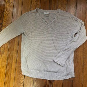 Loft Tan Knit Sweater